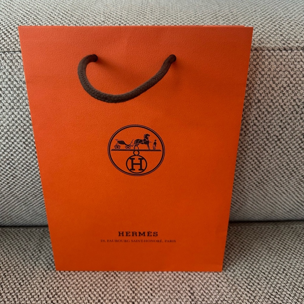 HERMES Authentic Orange Bag
